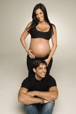 Gaby Espino y Cristóbal Lander...